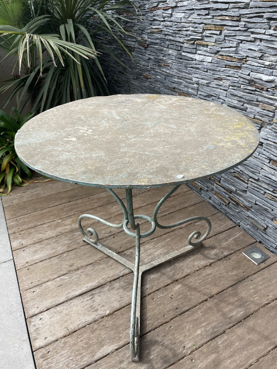 19th Century Garden Table -photo-4