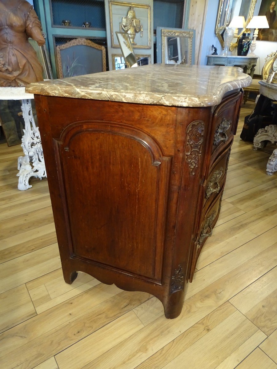 Mahogany Commode Regency Period Early Eighteenth Century-photo-1