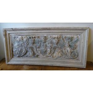 Neoclassical Stone Panel Late Nineteenth