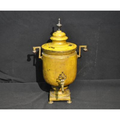 Samovar In Tole Painted Russia Early XIX