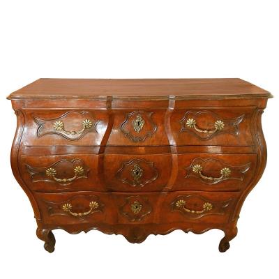 A 18th Century “tombeau” Chest Of Drawers