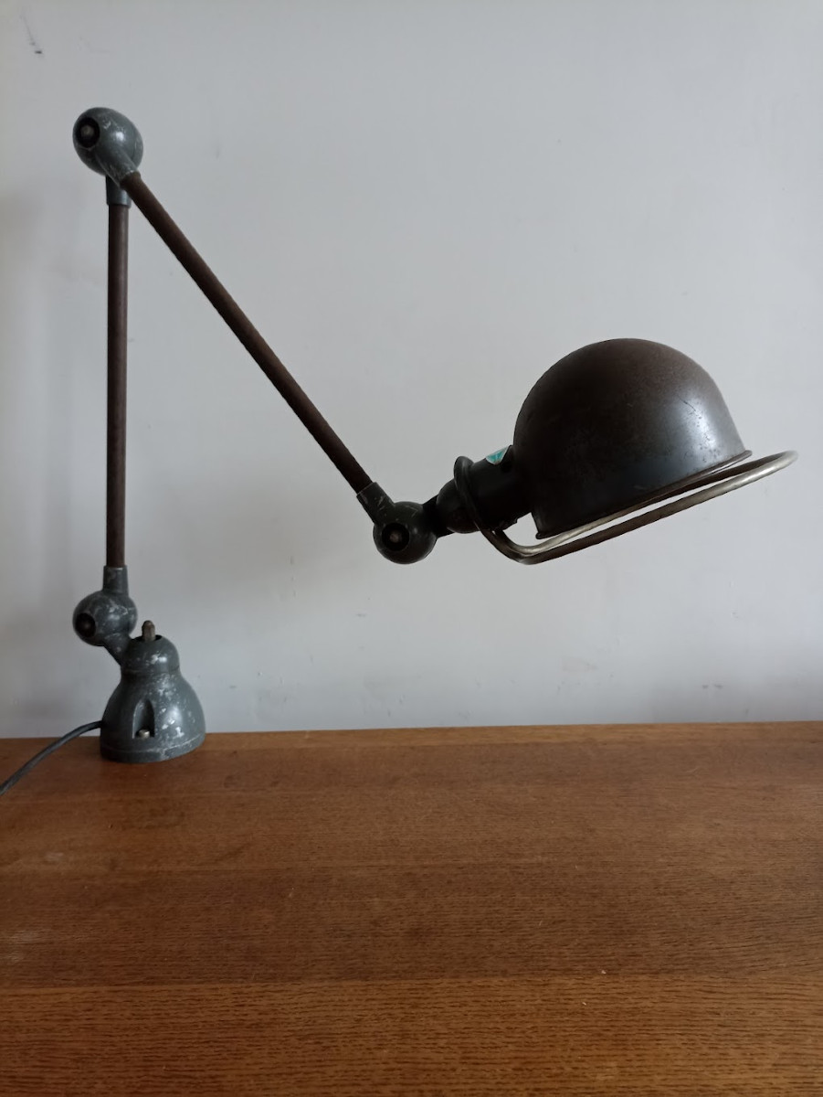 Antique Jld Jielde Lamp 
