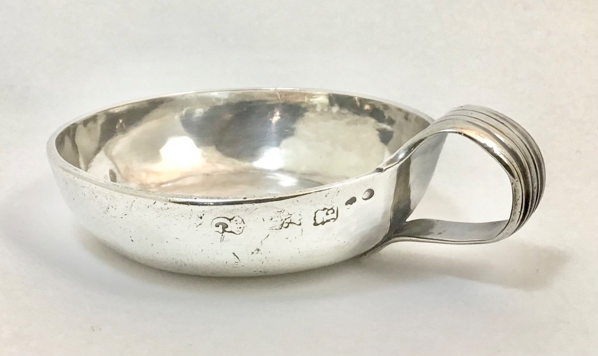 Winetasting Cup, Tours 1754, Sterling Silver-photo-5