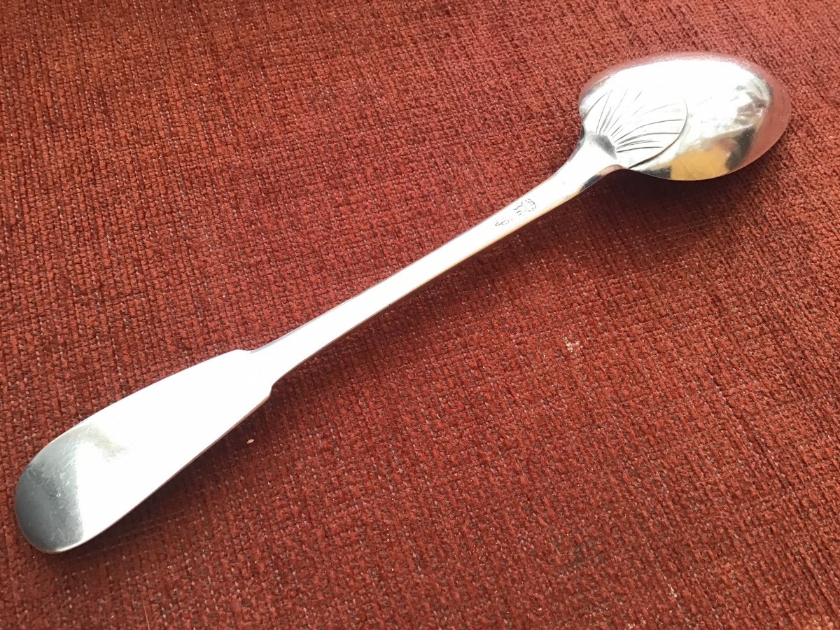 Stew Spoon, Saint-omer, 1790, Lecoutre Jacques Joseph-photo-3