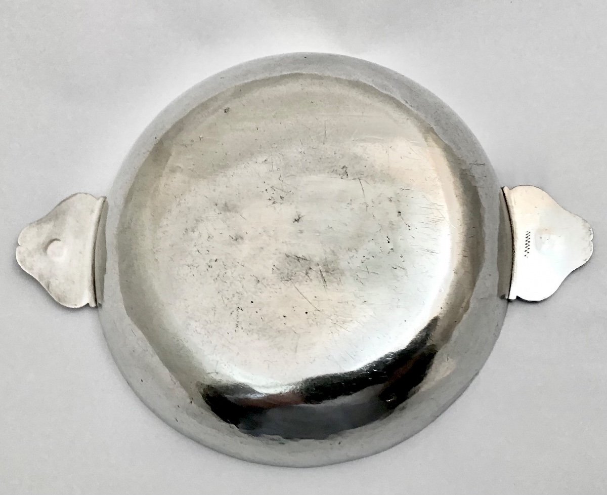 Spanish Colonial Silver Bowl, Guatemala, 1750-1780, Sterling Silver-photo-1