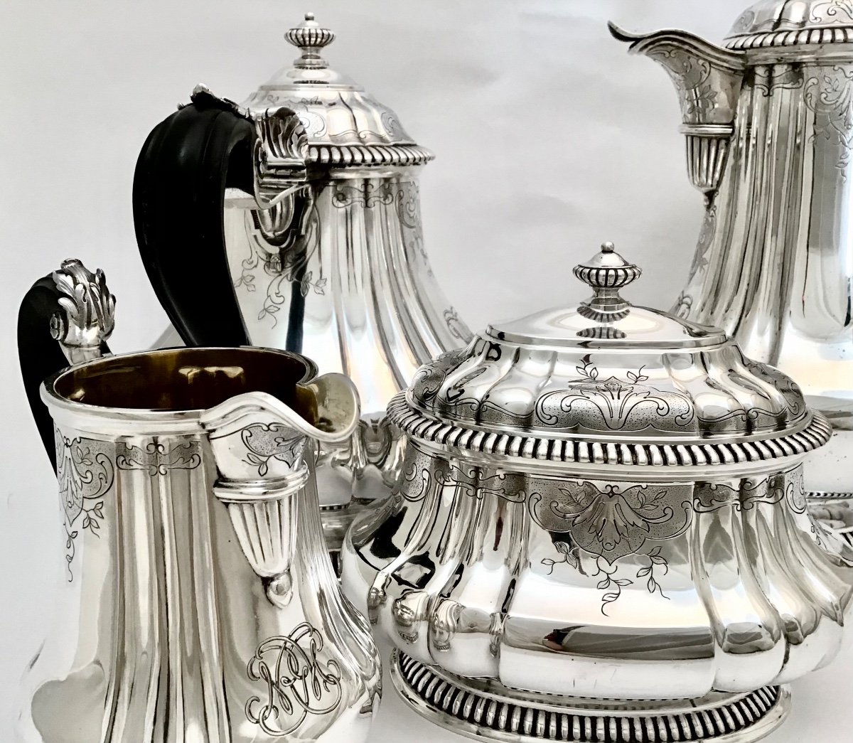 sterling silver coffee service set