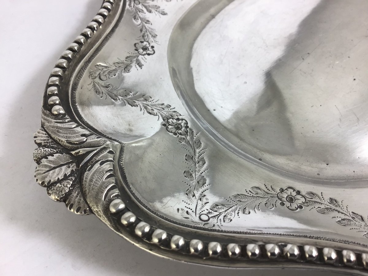 Paris 1783, Oval Dish , Sterling Silver, Louis XVI Period