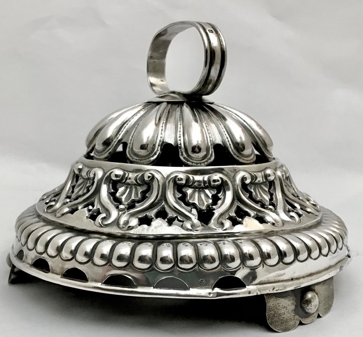 Altar Bells , Sterling Silver, Ghent 1838-68, Minne-coone , Bell-photo-4