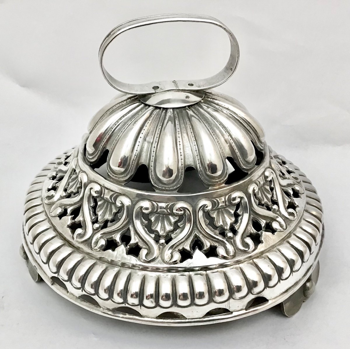 Altar Bells , Sterling Silver, Ghent 1838-68, Minne-coone , Bell-photo-4