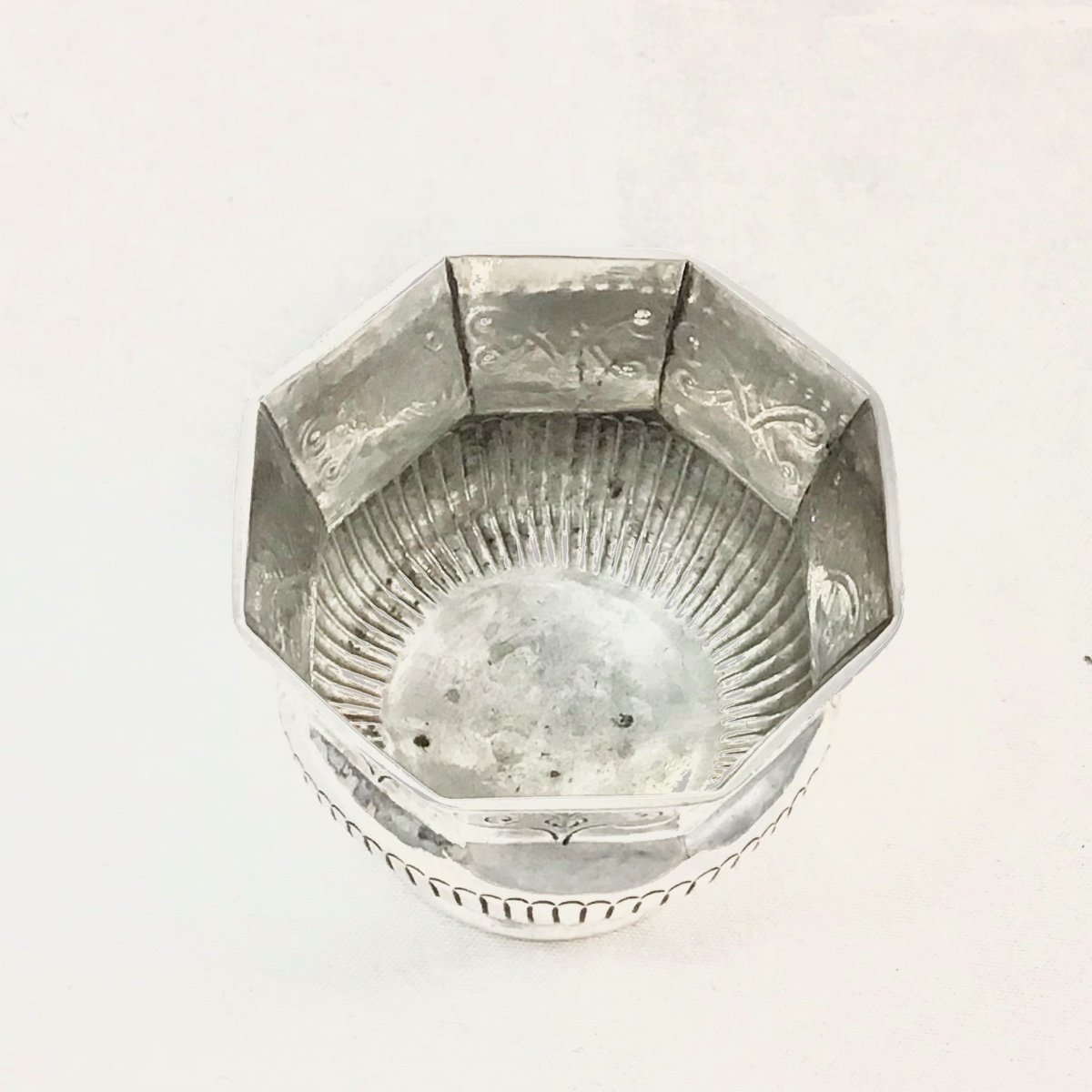 Moscow, 1740-1770, Sterling Silver, Charka Or Vodka Cup-photo-2