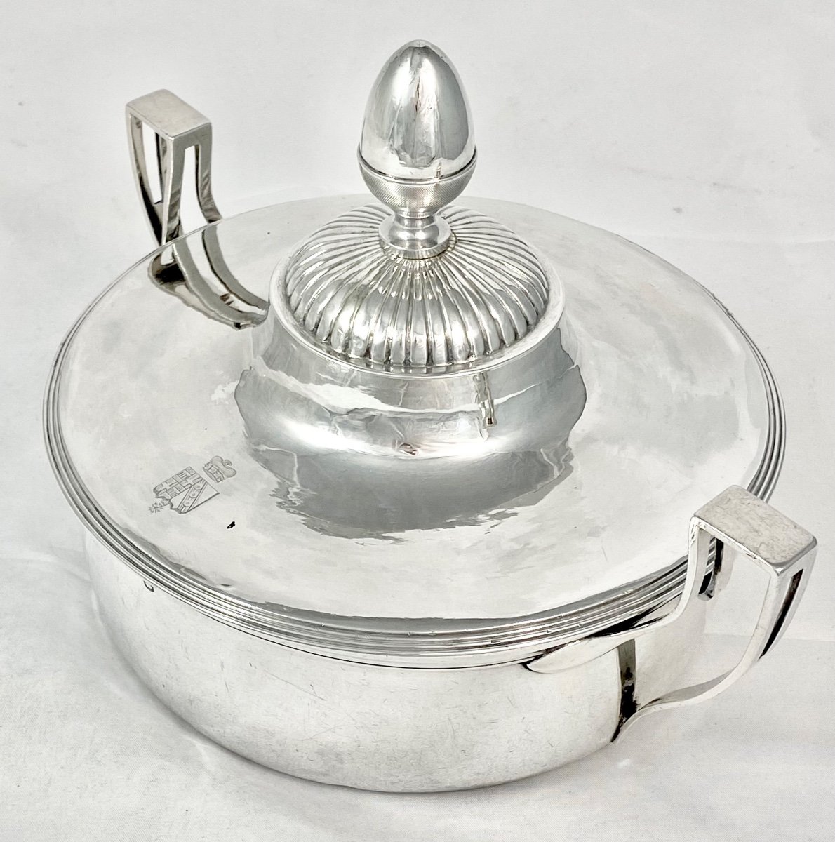 Paris 1809-19, Vegetable Dish In Sterling Silver, Gabriel-jaques-andré Bompart-photo-8