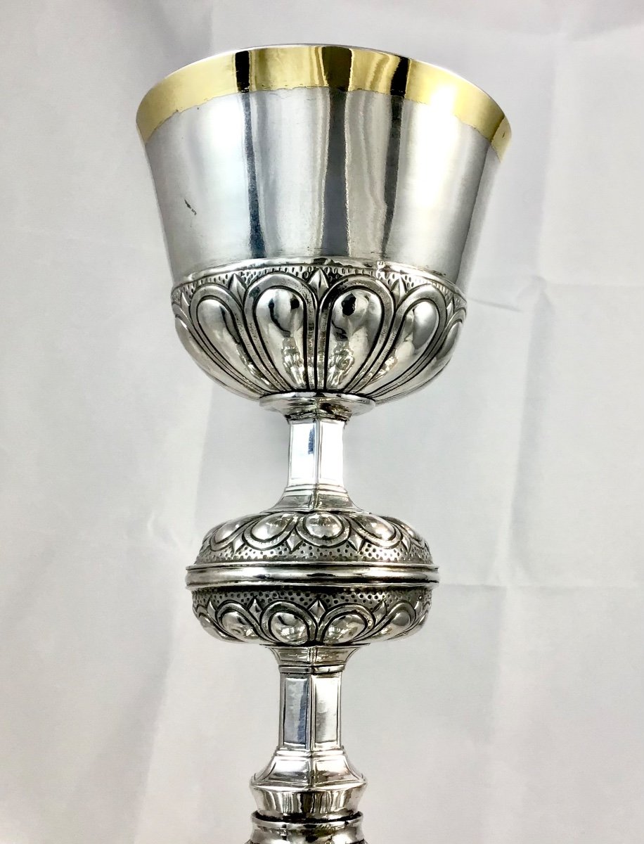 Bruges 1600-1620, Chalice, Solid Silver-photo-5