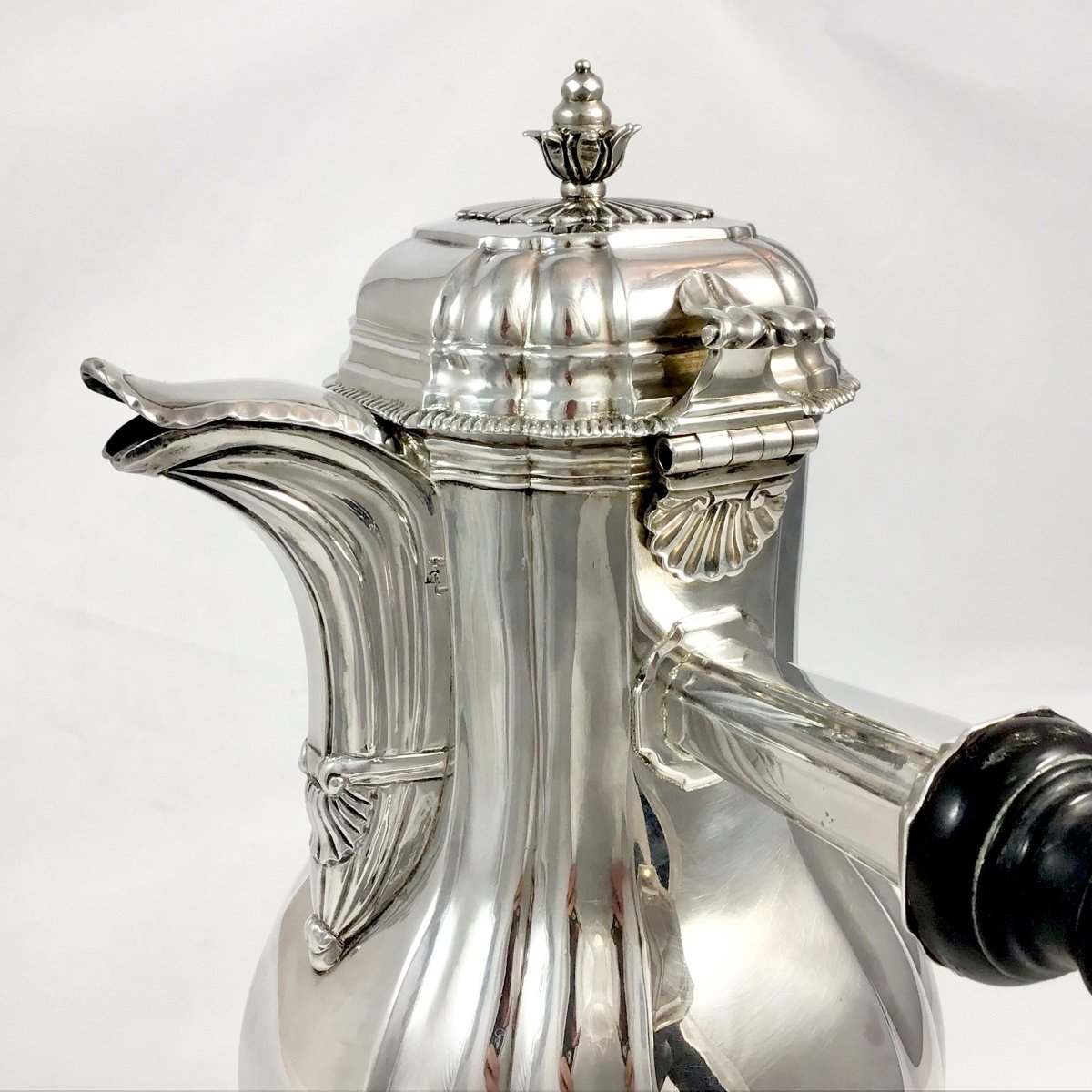 Douai 1757, Grande Cafetière, M.j. Savary, Argent Massif -photo-7