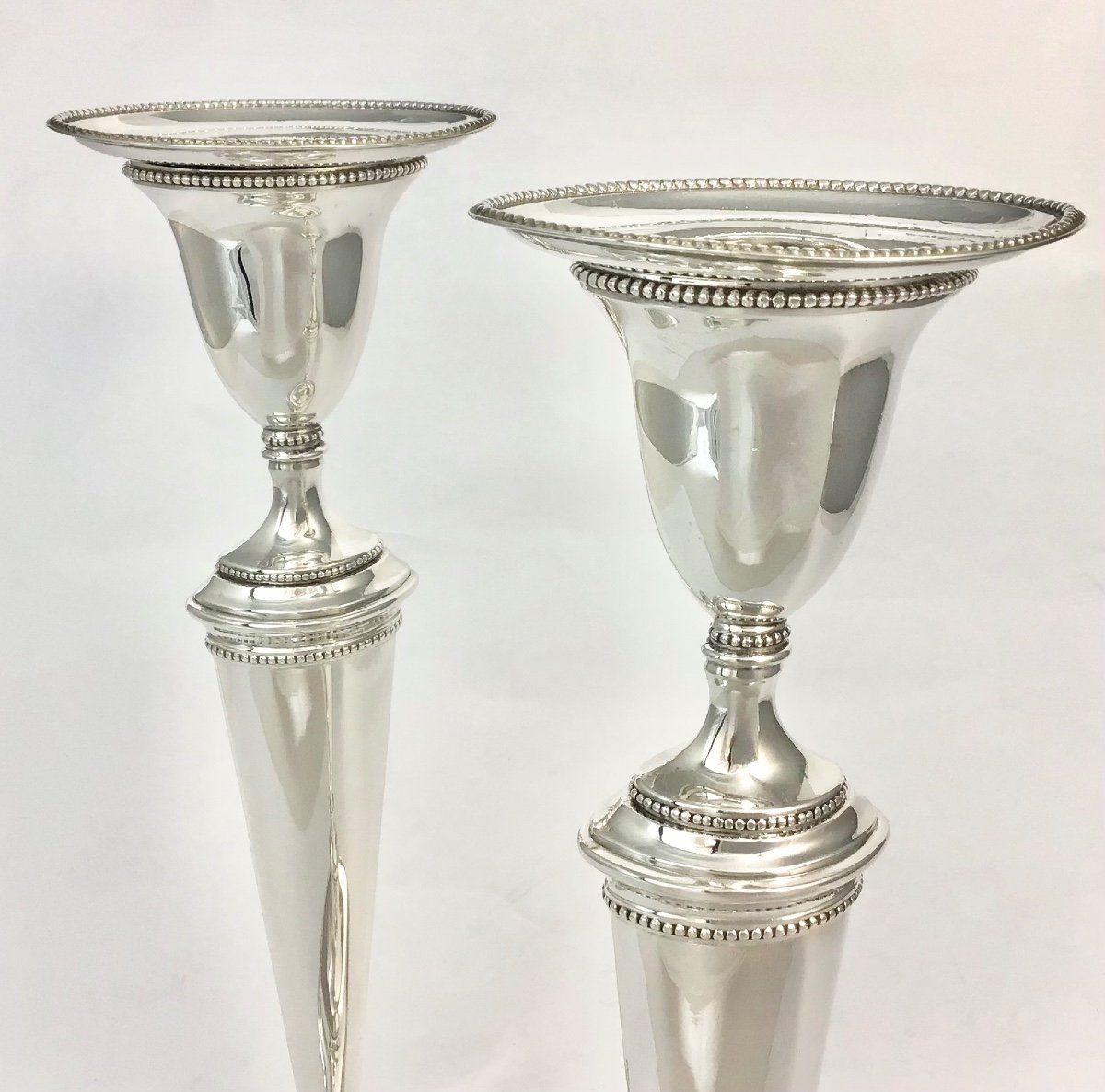 Amsterdam 1806, Pair Of Torches, Jan Buysen, Diemont, Paar Kandelaars -photo-5