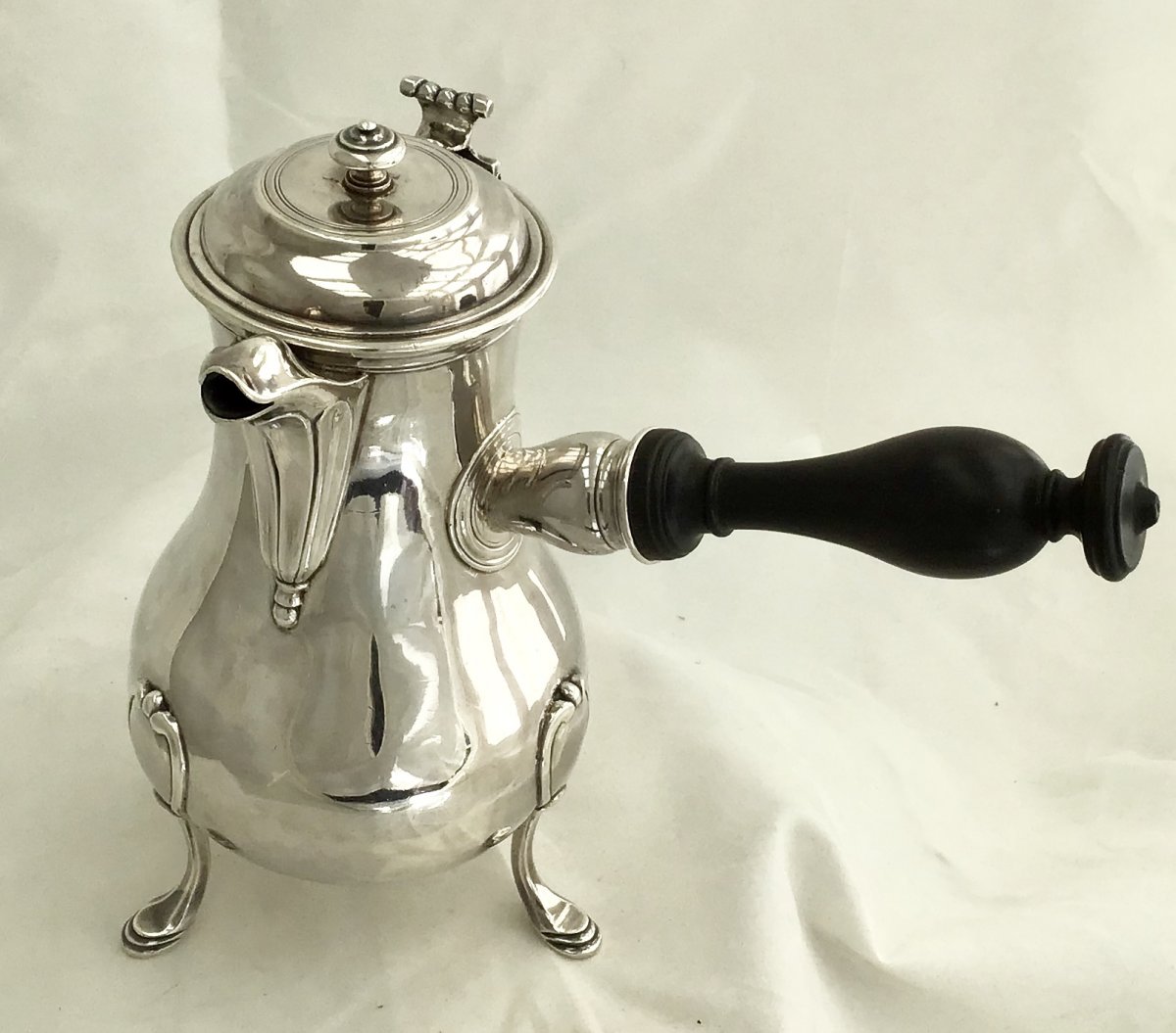 Louis XVI Silver Coffee Pot,paris 1780, Van Couvenbergh Joseph-thomas-photo-2