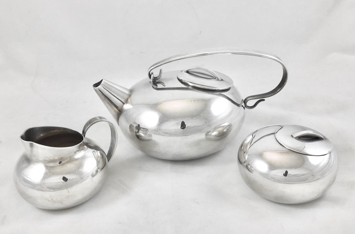 Tea Service, Lino Sabattini, Christofle Years ´50-'60-photo-1