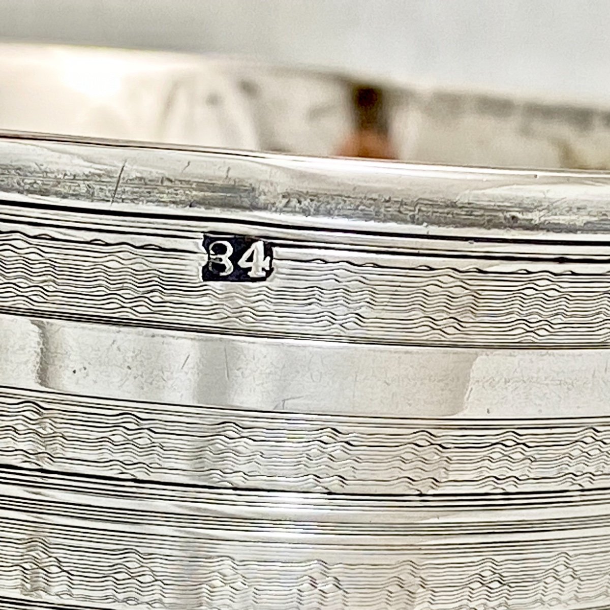 Timbale , Moscou 1764, Argent Massif , Russie-photo-4