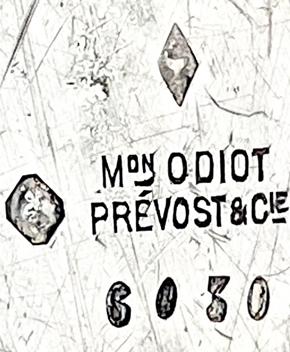 Légumier Odiot, Paris Vers 1900, Argent Massif -photo-2