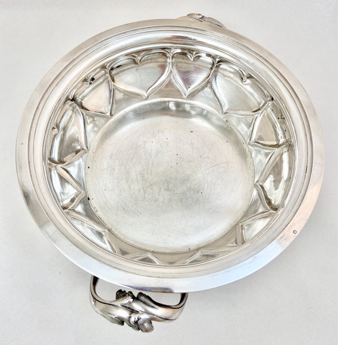 Odiot Vegetable Dish, Paris Circa 1900, Sterling Silver-photo-2