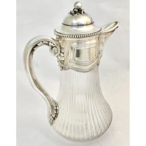 Proantic: Louis XV Coffee Pot, Sterling Silver, Paris, 1880-1900, Le B