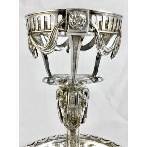 Louvain 1796, Sugar Vase, Louis XVI, Sterling Silver. Franciscus Fiefvet