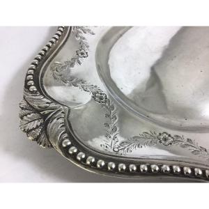 Paris 1783, Oval Dish , Sterling Silver, Louis XVI Period