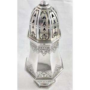 Lapar, Paris, 1897-1925, 950% Sterling Silver, Regency Style Sugar Caster 