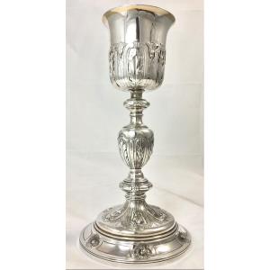 Paris 1799-1809, Sterling Silver And Vermeil,  Mass Chalice 