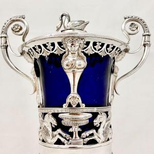 Sugar Vase Empire, Paris 1809-1819, Sterling Silver
