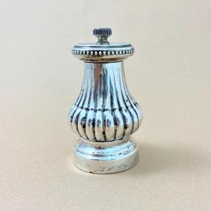 Pepper Mill,  Italy, Firenze, 50s, Sterling Silver 800 ‰