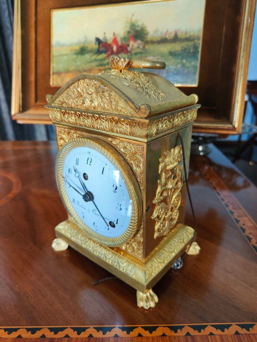 Important Robert & Courvoisier Clock -photo-4