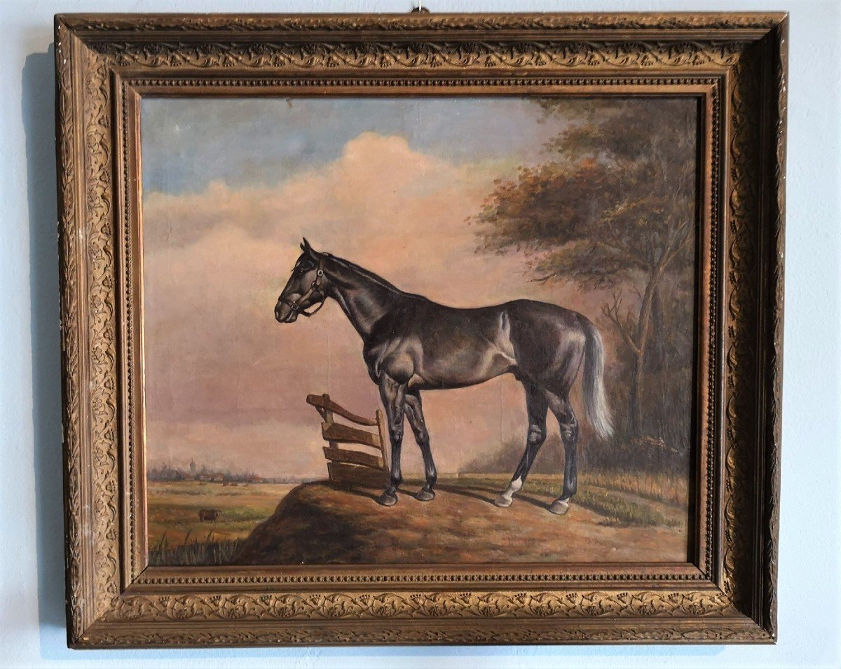 Painting Representing A Horse