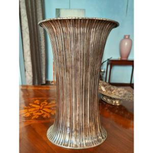 Beautiful Sterling Silver Vase Paderna Milano