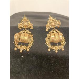 Paire De Boucles d'Oreilles Pendantes