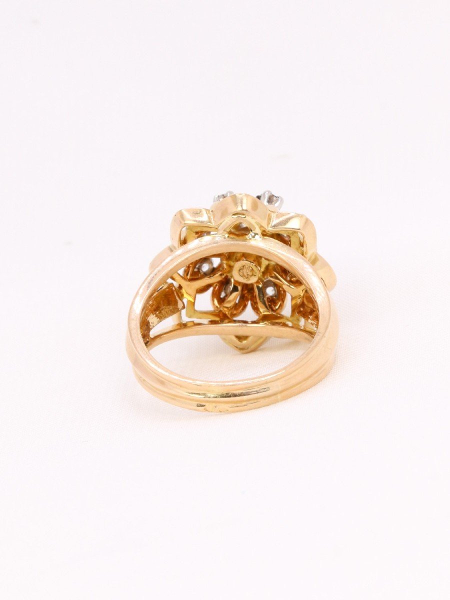 Vintage Diamond Dome Ring -photo-2