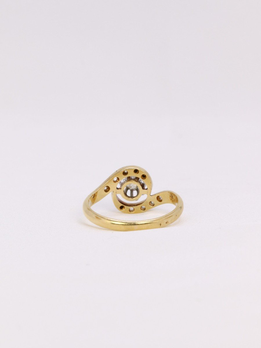 Rose Cut Diamond Belle Epoque Ring-photo-1