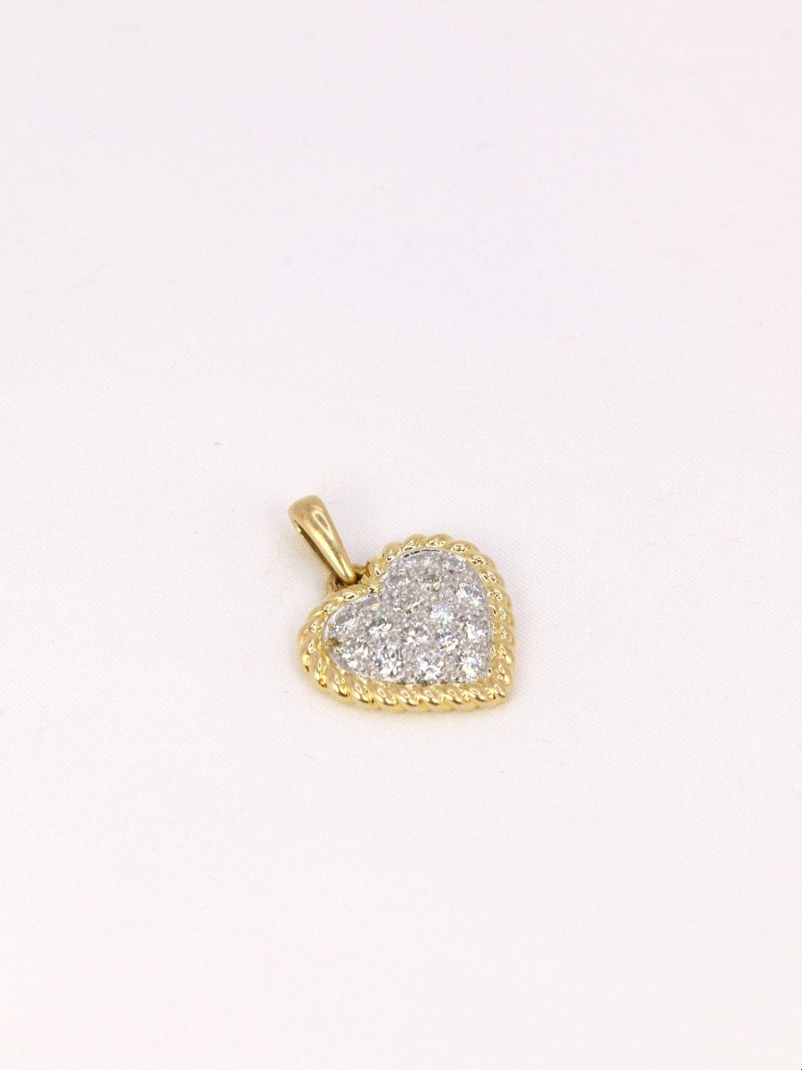 Diamond Heart Pendant-photo-3