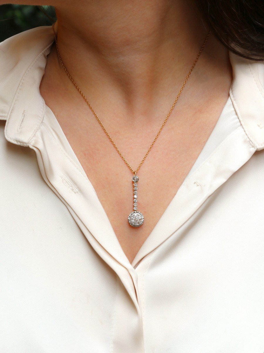 Long Diamond Pendant-photo-1