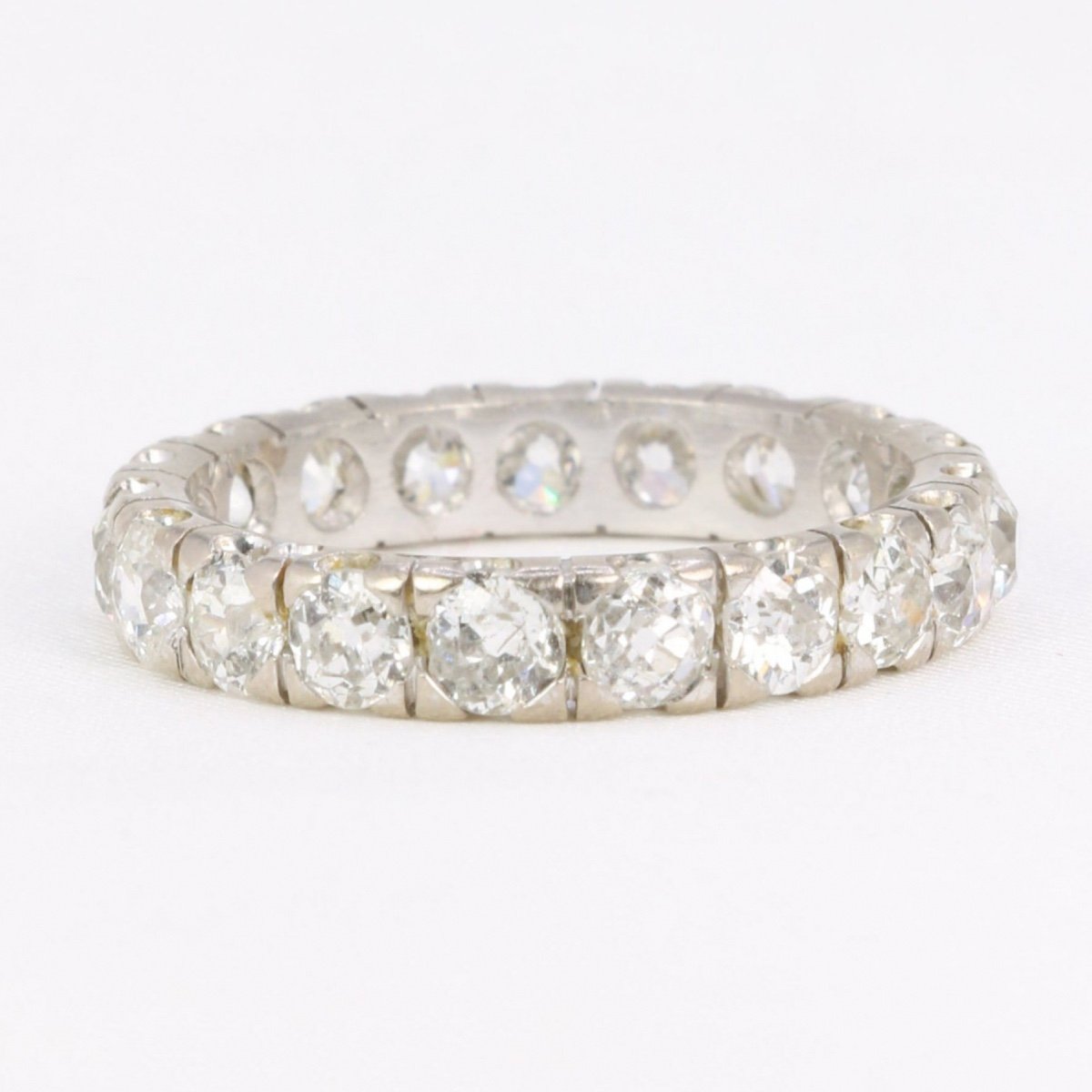 Alliance Américaine Vintage Diamants Taille Ancienne 2.85 Ct