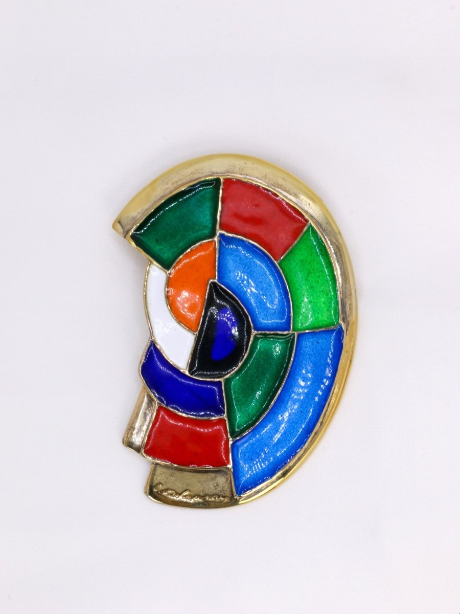 Pendentif Broche Sonia Delaunay Edition Artcurial-photo-1