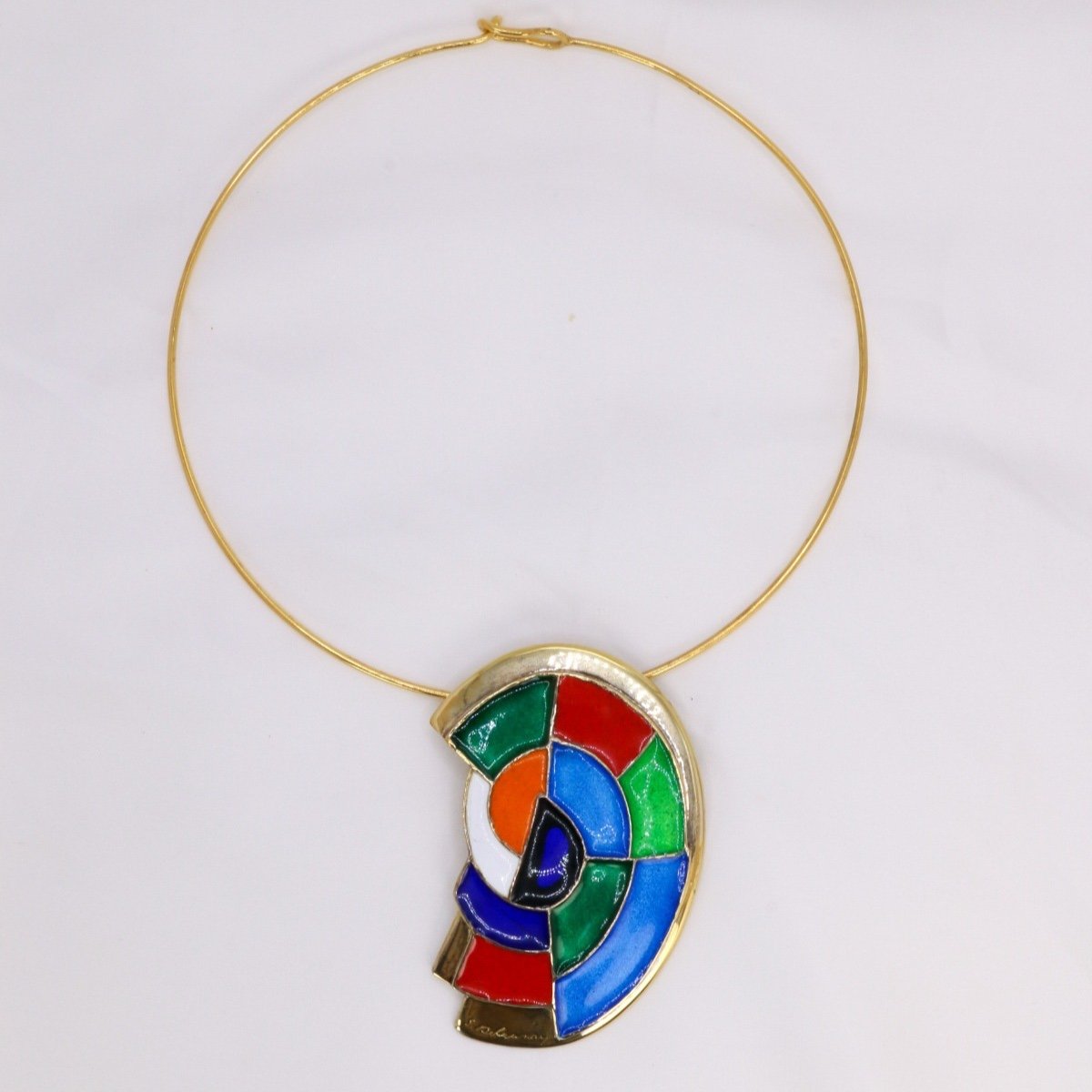 Sonia Delaunay Brooch Pendant Artcurial Edition