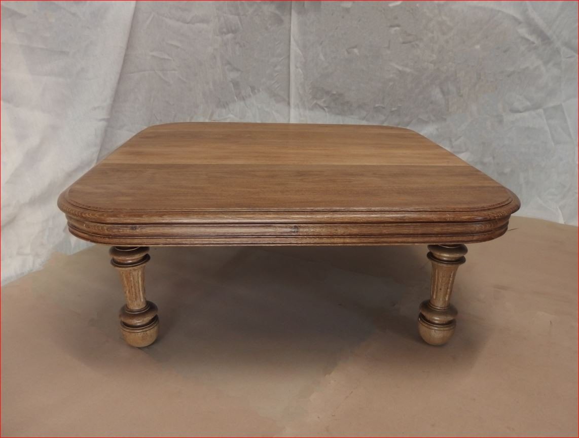 Coffee Table In Blond Oak (transformation).