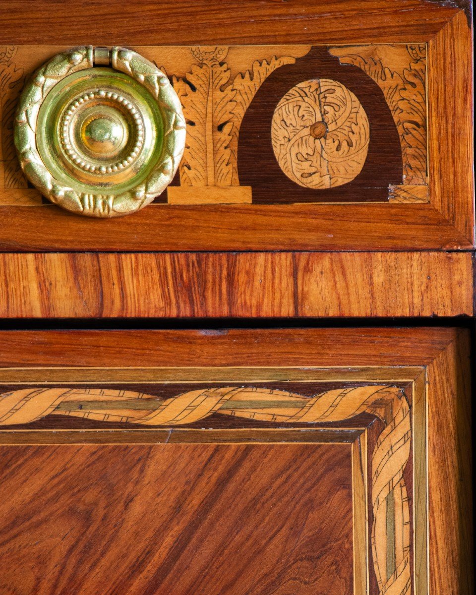 A Louis XVI Secretary (writing Desk) Stamped Nicolas Petit, 18th Century-photo-3