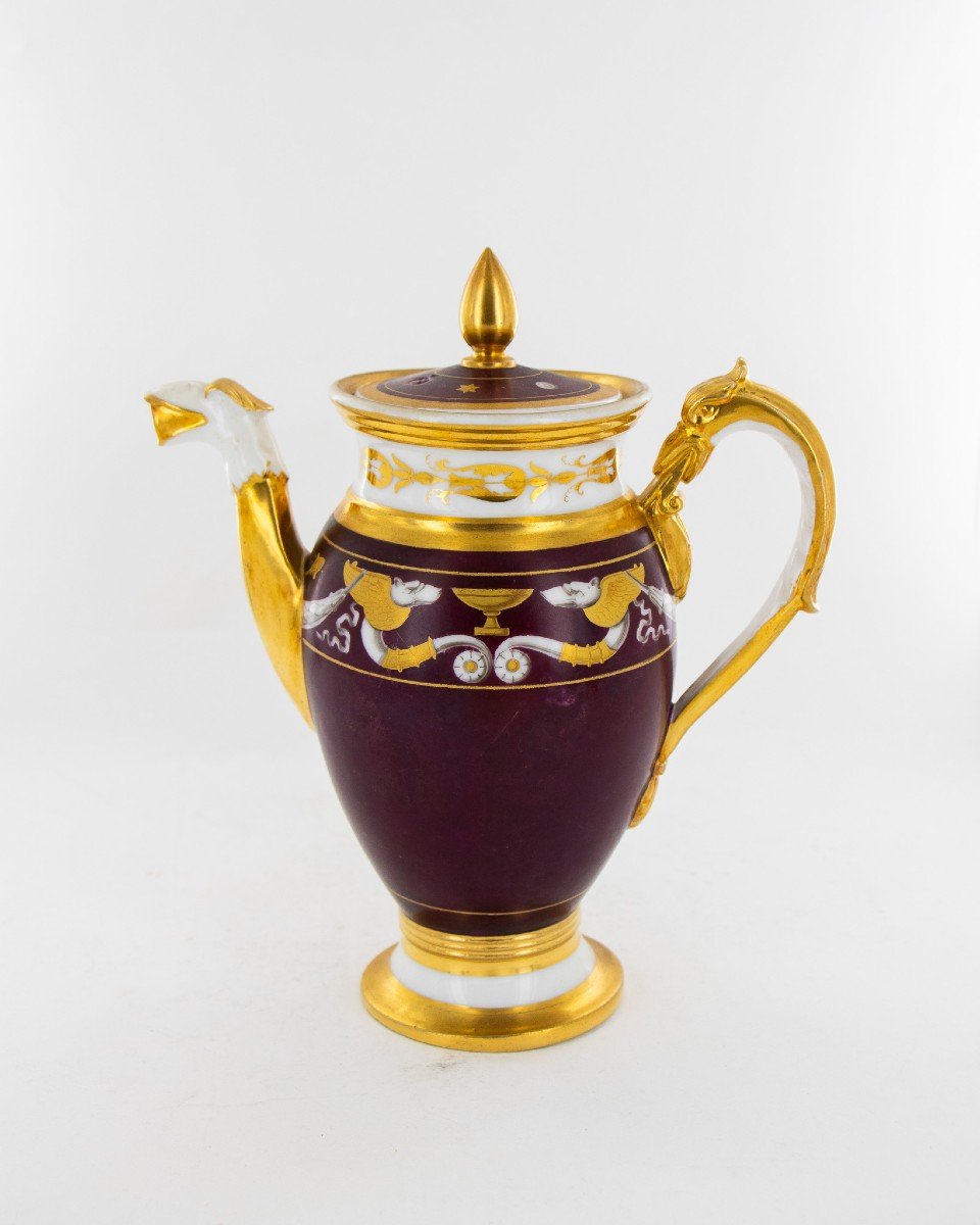 A Consulate Period Coffee Service, Early 19th Century-photo-2