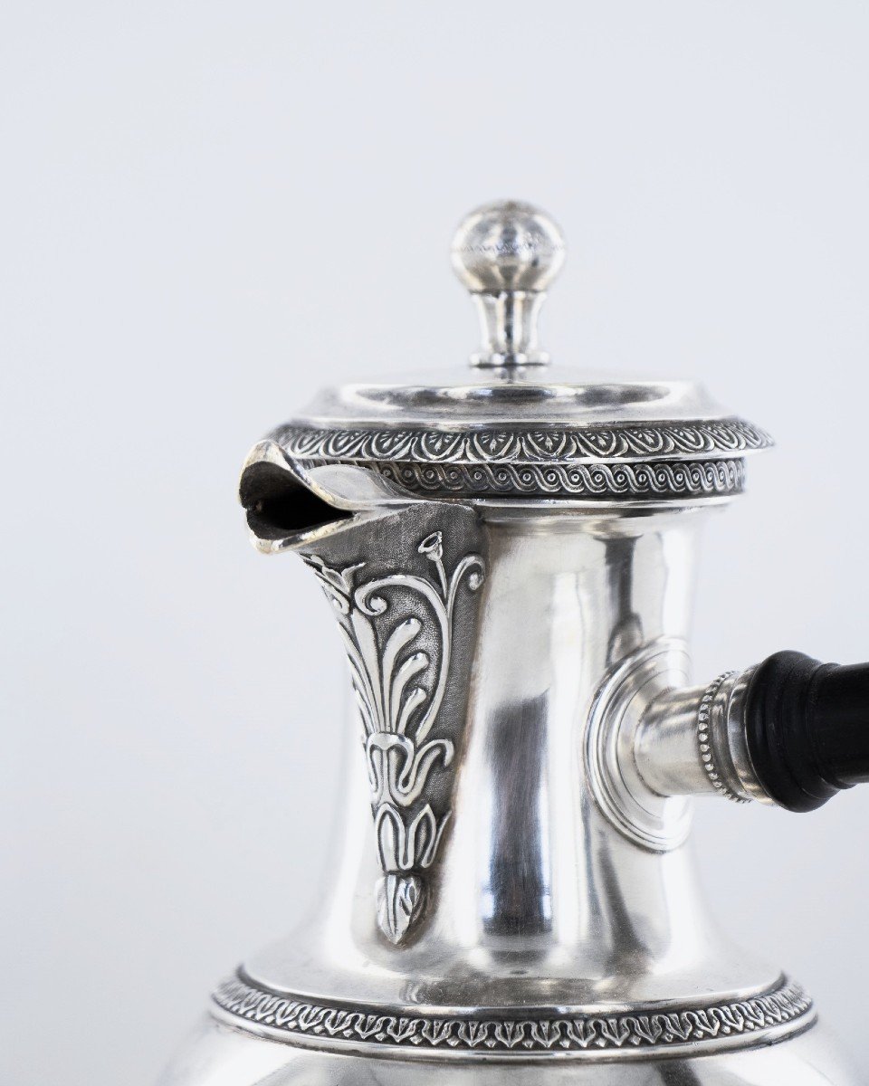 An Empire Silver Jug By Biennais-photo-3