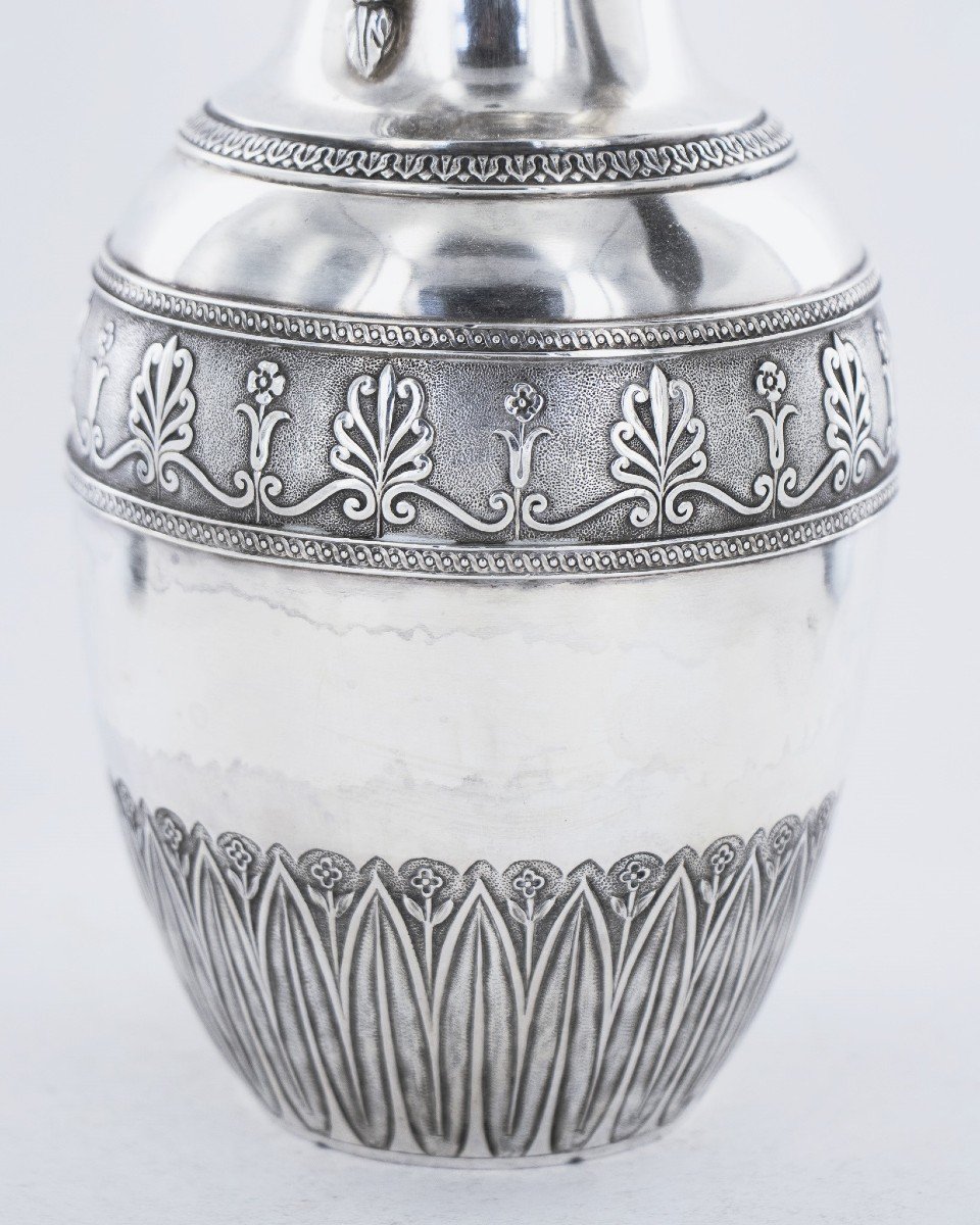 An Empire Silver Jug By Biennais-photo-4