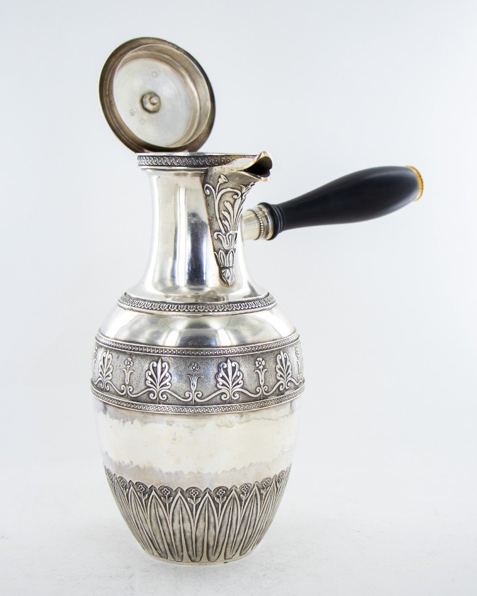 An Empire Silver Jug By Biennais-photo-2