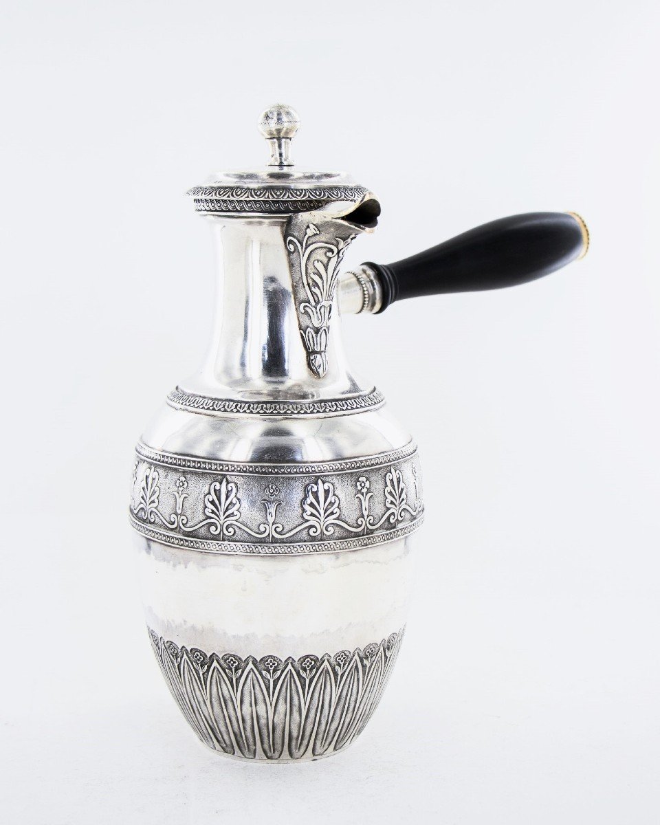 An Empire Silver Jug By Biennais