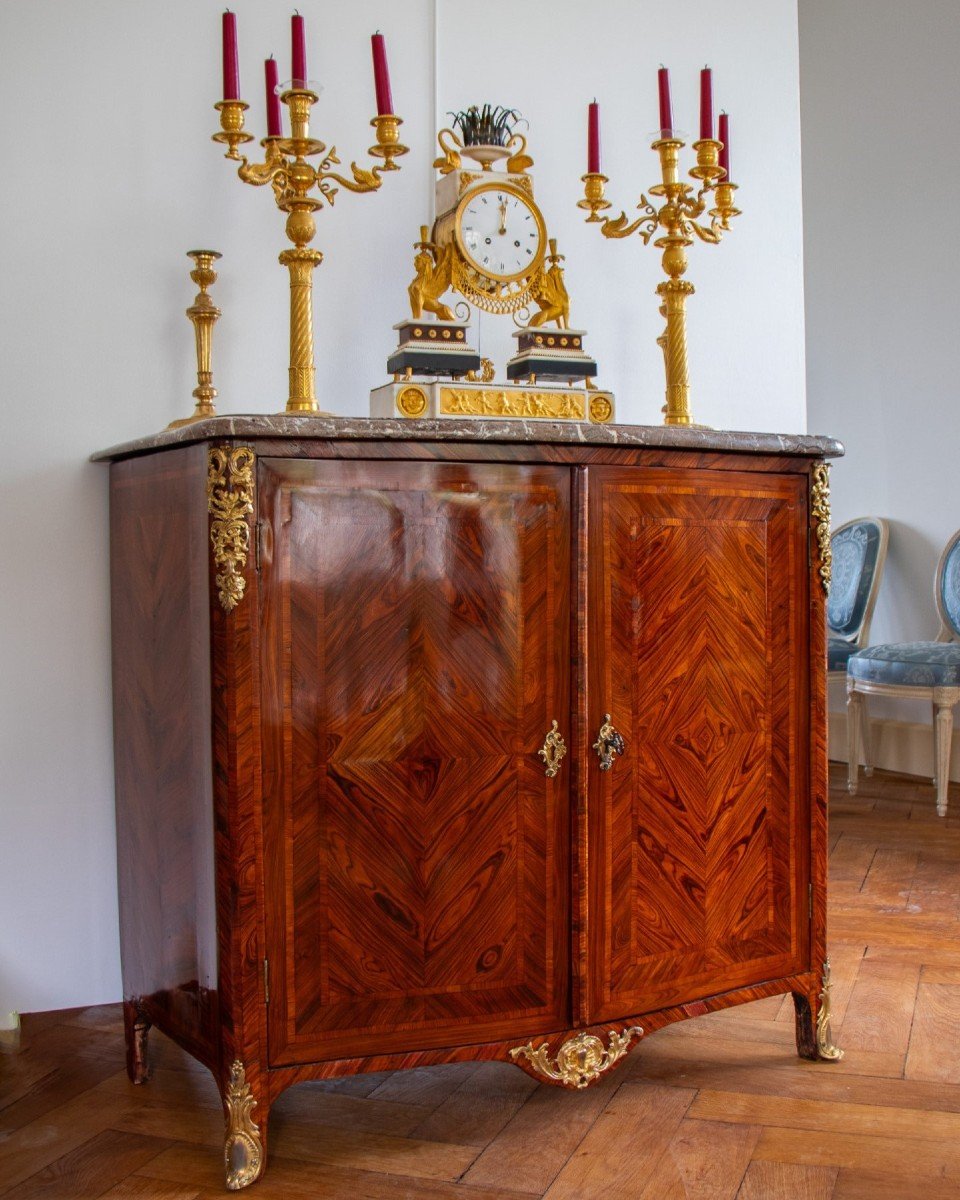 A Louis XV Buffet Stamped Chevallier-photo-2