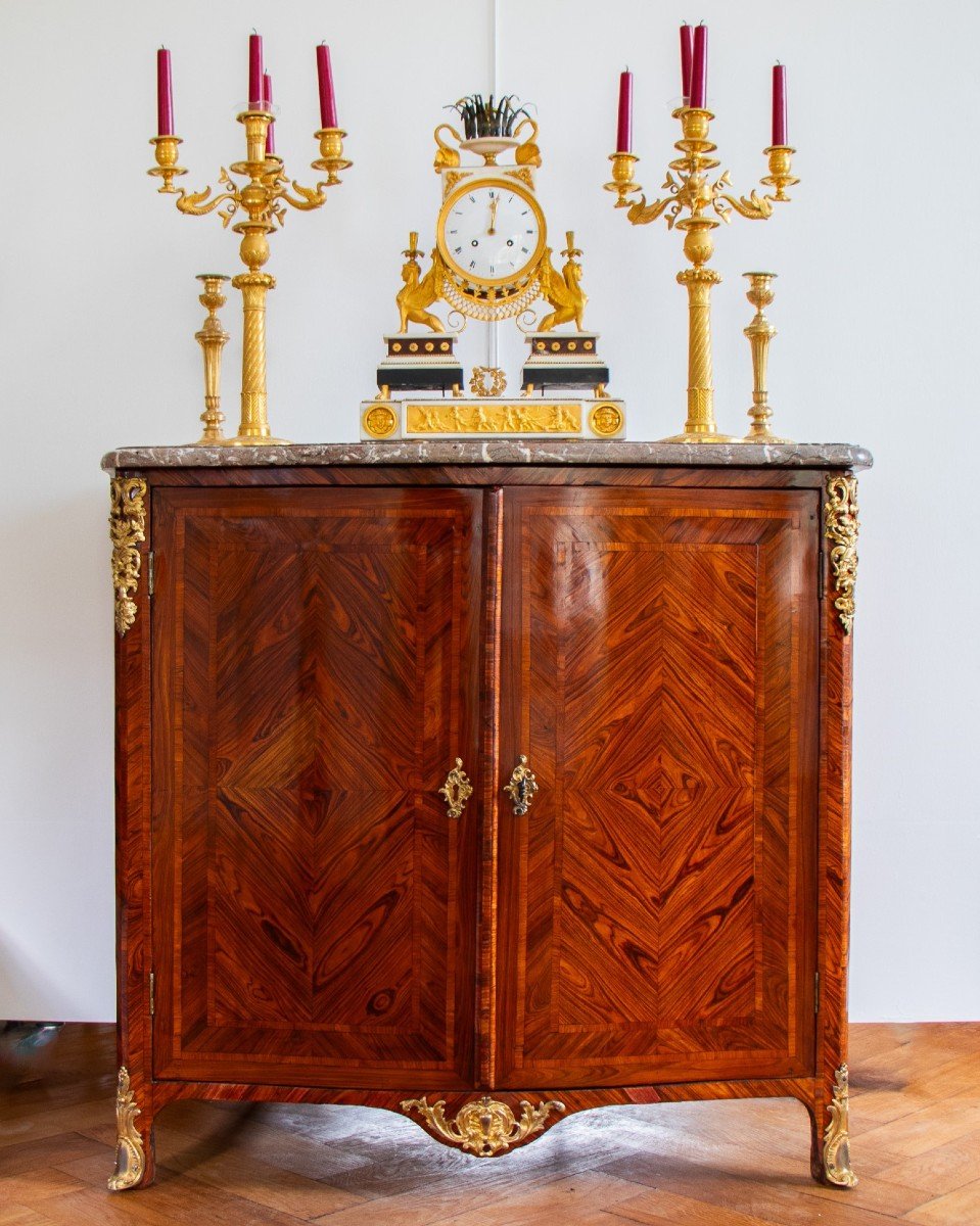 A Louis XV Buffet Stamped Chevallier